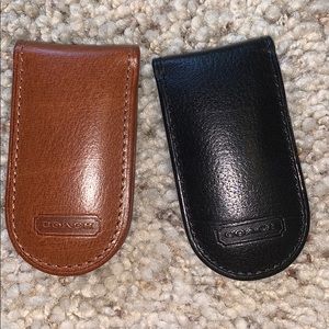 Coach money clips